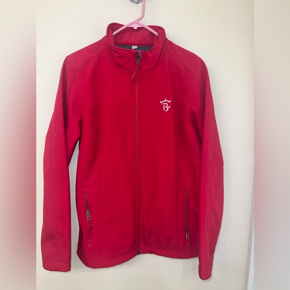 Red soft shell jacket - Picture 1 of 2